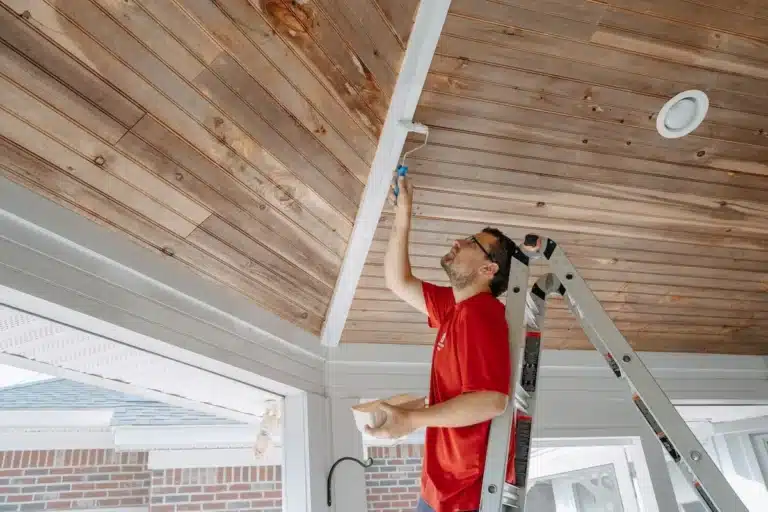 Touch Ups & Spot Painting 1 Punch List Pros handyman painting sunroom trim