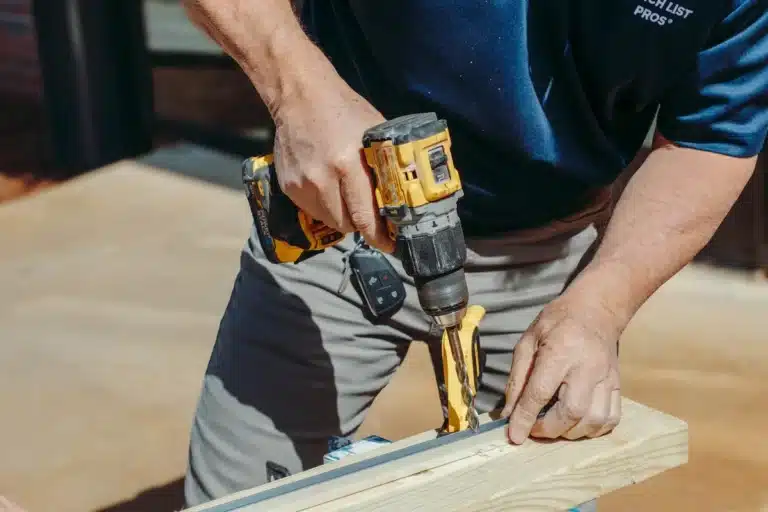 Deck & Patio Lighting Installation & Service 1 Installer wiring and installing deck and patio lighting, enhancing outdoor ambiance and safety during evening gatherings.