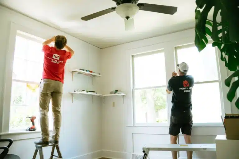 Closet Shelving 1 Installer adding custom closet shelving, maximizing storage space and organization for clothing and accessories.